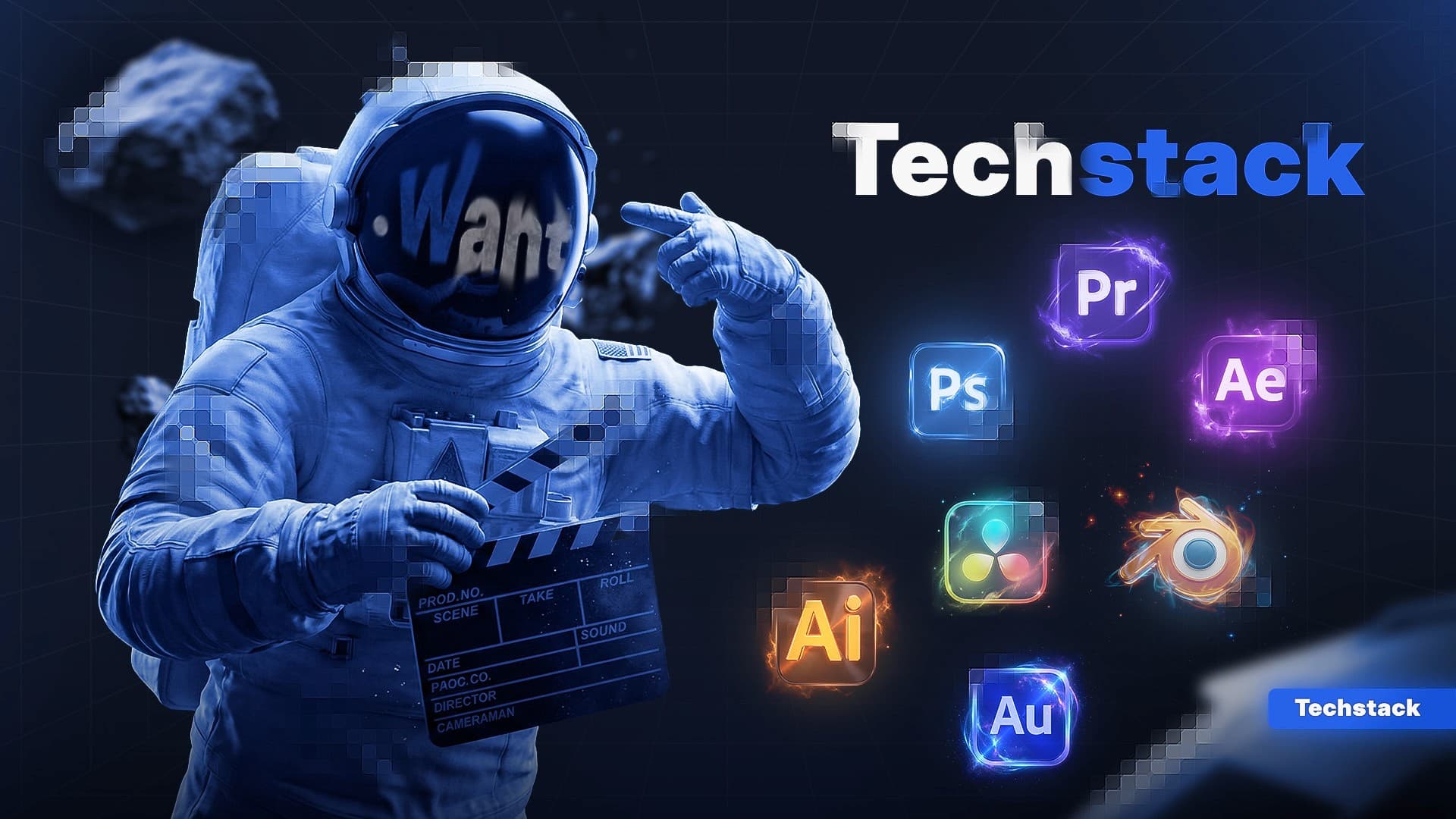 DotWant motion design work in progress